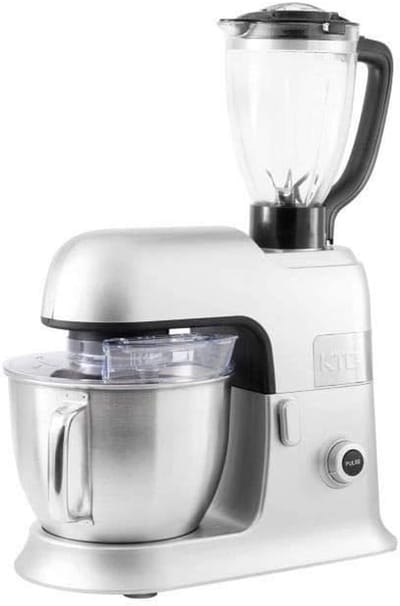 Keukenmachine - Bakmachine - Bakken en Mixen - Planeetbeweging - 65 liter kom - Zilver