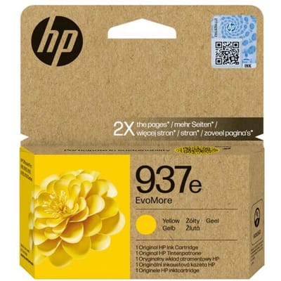 Inktcartridge HP 4S6W8NE 937E Evomore geel