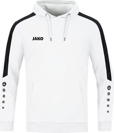 Jako Power Sweater Met Kap Dames - Wit | Maat: 34