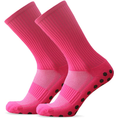 1 paar antislip voetbalsokken teamsportsokken outdoor fitness ademende sneldrogende sokken 1 Pair roze