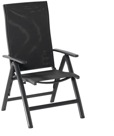 Hartman tuinstoel Sitges aluminium / textileen standenstoel