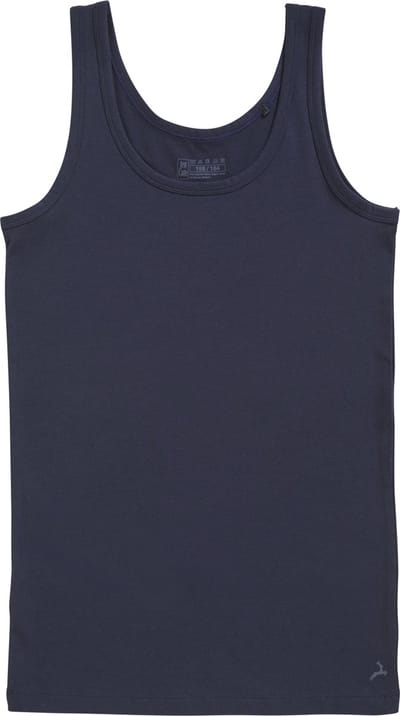 Ten Cate Basics organic cotton stretch singlet navy voor Jongens | Maat 98/104