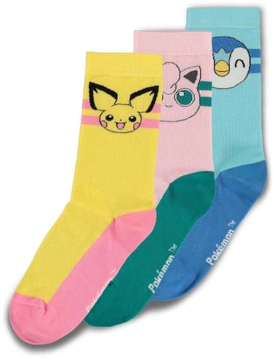 Pokémon Pokémon Heren Sokken - meerkleurig - EU 39-42