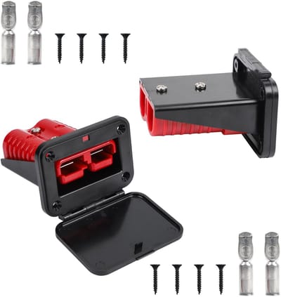 Dailygoody - Accu Plug Snelle Ontkoppeling - Beschermkap - 175A - Geschikt voor Auto en Boot - Ideaal voor RV en Meer
