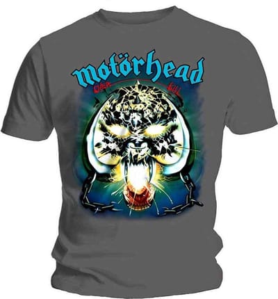 Motorhead - Overkill Heren T-shirt - S - Grijs