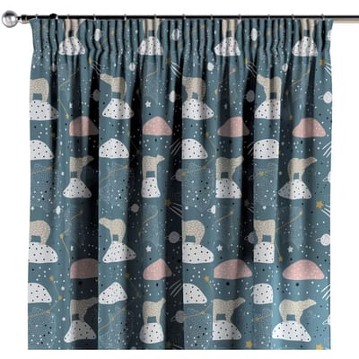 Geplooid gordijn Yellow Tipi Magic Collection 51x102"