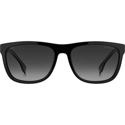 HUGOBOSSBLACK Zonnebril (BOSS1439/S) Volwassenen Zilverkleurig Volledig omrand Polarizerend