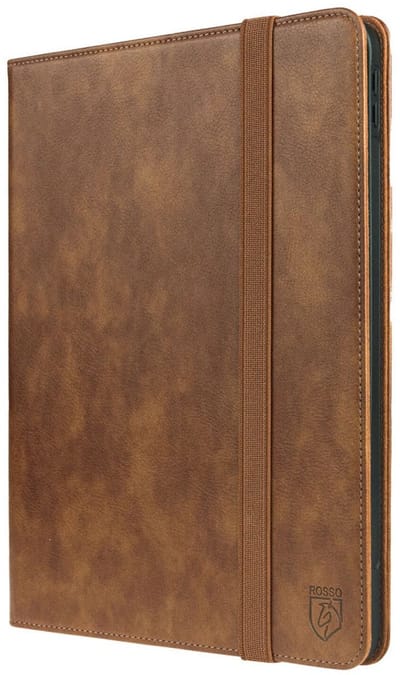 Rosso Element Hoes Geschikt voor Oppo Pad 3 | Book Case | Volledige bescherming | Elastische band | Sleep/Wake functie | Met Penhouder | Verstelbare standaard | Bruin