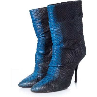 Giuseppe Zanotti Python leren halve laarzen