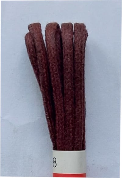 Ronilux Veter - Bordeaux - Dun Rond - Wax - Lengte 90 cm - Dikte 2,5 mm - Schoenveter