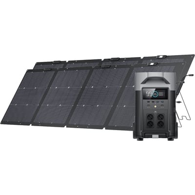 EcoFlow DELTA Pro Solar Generator (PV220W)