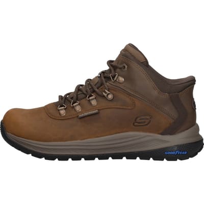 Skechers Slip-Ins Waterproof Relaxed Fit Veterschoenen Hoog - cognac - Maat 39.5