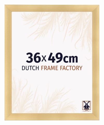 Fotolijst 36x49 cm - MDF - Goud Mat - Praag