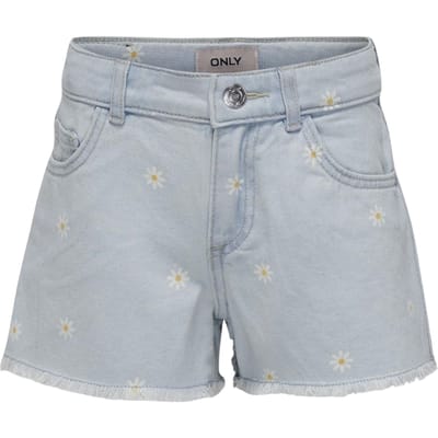 ONLY KOGROBYN DAISY SHORTS BJ NOOS Meisjes Broek - Light Blue Denim
