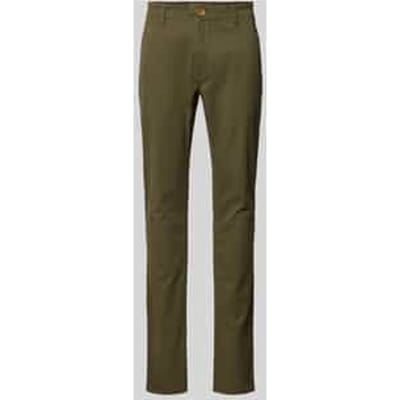Slim fit broek met steekzakken, model 'NATAN'