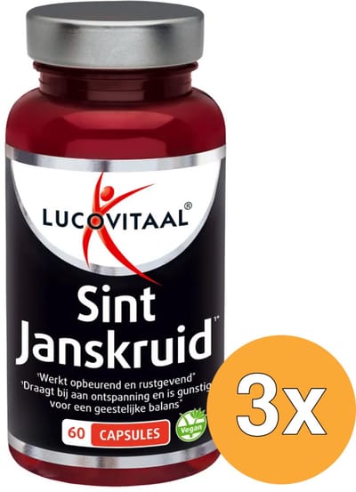 3x Lucovitaal Sint Janskruid (60 capsules)