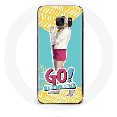 Hoesje Samsung Galaxy S7 Jaag je dromen na Agustina Go! Leef op jouw manier