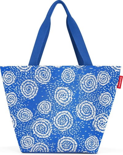 Reisenthel Shopper M Handtas Shopper - 15L - Batik Strong Blue Blauw