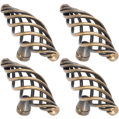 4 Stuks Deurklink Antiek Zinklegering Trekknoppen Kast Kledingkast Lade Kast Hardware Accessoire
