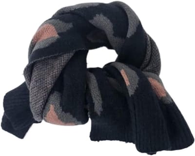 Dames Sjaal Omslagdoek - Pashmina Deken - Warm Houden - Luipaardprint Design - 110x48cm - Beige