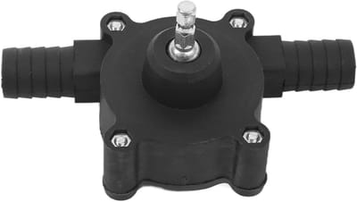 Boorpomp Elektrisch - Waterpomp Overdrachtspomp - Water Overpompen - Zelfaanzuigend ABS - 20-40 L/min - Zwart