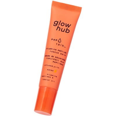 Glow Hub Treatments Pep Talk Plumping Peptide Rescue Balm Balsem Mango + Castor Oil