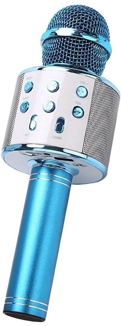 Fivesquare Basic Karaoke Microfoon – Draadloos, 3W Speaker, 1200mAh Accu – Kids & Thuis Karaoke
