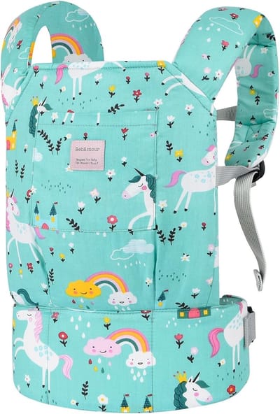 3-in-1 Zachte Draagdoek voor Kinderen - Poppendrager voor Meisjes 100% Katoen