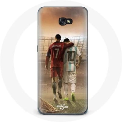 Samsung Galaxy A3 2017 hoesje cristiano ronaldo messi geit