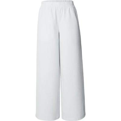 Urban Classics - Seersucker Resort Wijde broek - XS - Blauw/Wit