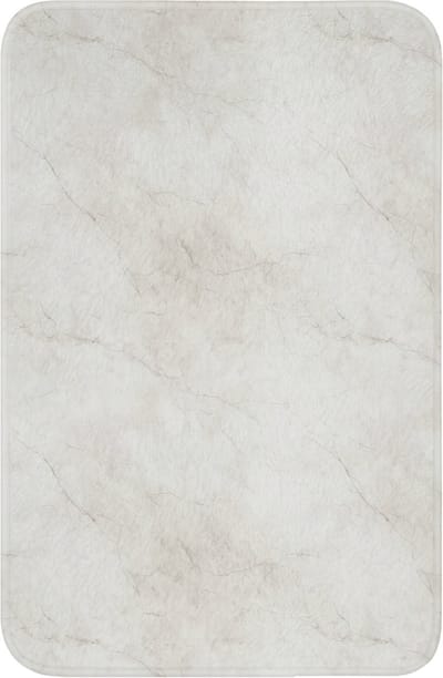 WC mat 40x60 cm - Antislip - Grijs - Marmer - Aders - Toiletmat - Vloermat - Douchemat - Toilet tapijt - Toiletmatten