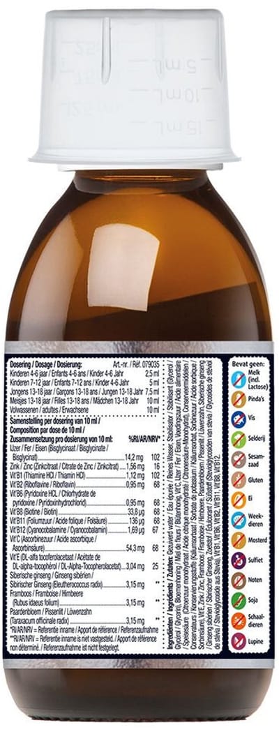 Lucovitaal IJzer Bisglycinaat - 2 x 200 ml - Voordeelverpakking