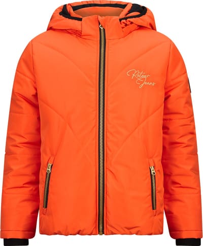 Retour jeans Jael Meisjes Jas - flame orange - Maat 122/128