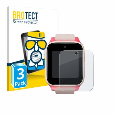 BROTECT - Screenprotector voor TCL Movetime Kids Watch MT46 - Folie Beschermfolie Beschermglas matte 3 Stuks