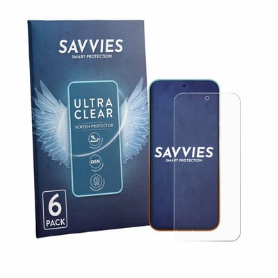 Savvies - Screenprotector voor Huawei Pura 90 Pro Max - Folie Beschermfolie transparant 6 Stuks