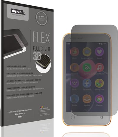 dipos FLEX – Matte Privacy Screenprotector geschikt voor Globluum SU7 | Volledige Schermbescherming | Case-Friendly