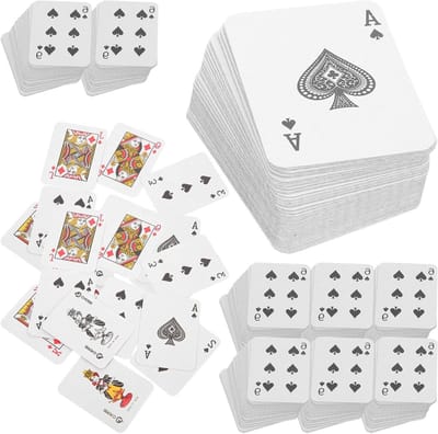 10 Sets Mini Pokerkaarten - Kleine Speelkaarten voor Kinderen en Volwassenen, Perfect voor Spelletjes en Cadeaus