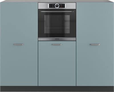 Vicco R-Line Keukenblok – 180 cm zonder werkblad Blauw-grijs/antraciet