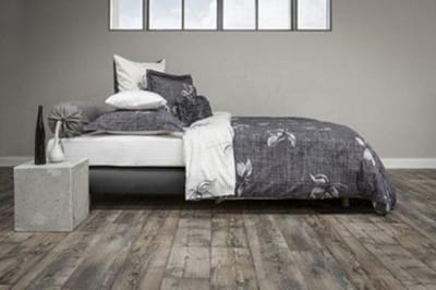 HnL Velvet Touch Zonda Dekbedovertrek - Tweepersoons - 200x200/220 cm - Grijs