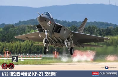 Academy Modelbouwpakket Militaire voertuigen - 12585 KAI KF-21 Boramae - ROKAF KF-21 - Straaljager Plastic - 1:72 - Modelbouw