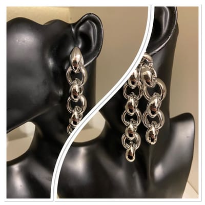Asymetrisch setje jassaronketting oorbellen | | Make up | Parfum | Moederdag | Verjaardagscadeau| Cadeautje| Valentijnsdag| Kado | sieraden | vaderdag | oorbellen | oorsieraden