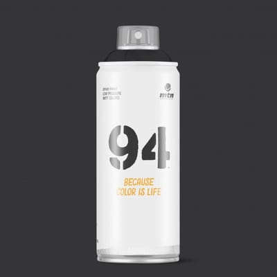 MTN94 Antraciet Grijze spuitverf - 400ml lage druk en matte afwerking