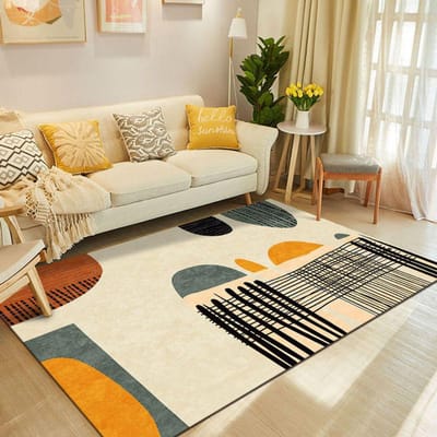 Moderne Minimalistische Vloerkleed Woonkamer Bank Grote Vloerkleed Slaapkamer Nachtkastje Vloerkleden Antislip Vloermat Huisdecoratie 100*160cm