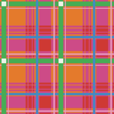 Behang blokken en ruiten - Bluuming Affairs - Kinderbehang - Blokjes - Behangpapier - Behang - Multicolor- 0,53 x 10 M.
