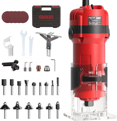 Omgoods - Houtfrezer 800W met Hoge Snijprestaties