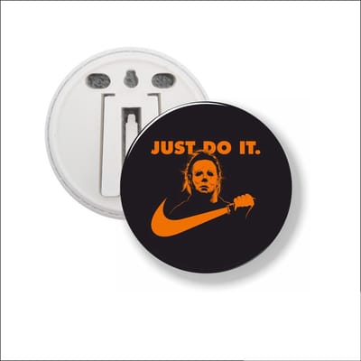 Button Met Clip 58 MM - Just Do It