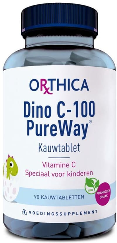 Orthica Dino C-100 PureWay - 2 x 90 kauwtabletten - Voordeelverpakking