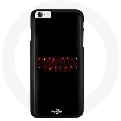 Coque pour Iphone 7 - MANIACASE - Stranger Things - Souple - Noir - Joyeux Noël