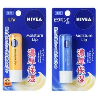 Nivea Japan - Moisture Lip Balm UV Protection SPF 20 PA++