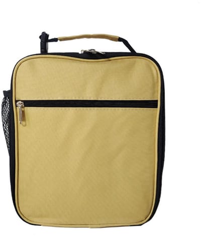 Geïsoleerde tas - 22 * 11 * 26CM - 6L - draagbare verticale geïsoleerde tas - draagbare picknicklunchtas voor buiten - lunchtas - kinderlunchbox - lekvrij - draagbare geïsoleerde lunchbox - geschikt voor school, kamperen, wandelen